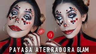 PAYASA DE TERROR HALLOWEEN MAKEUP ·  MAGGYMAKEUP · ESPAÑOL