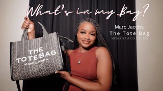 WHAT&#39;S IN MY BAG?! 2023 | MARC JACOBS THE TOTE BAG