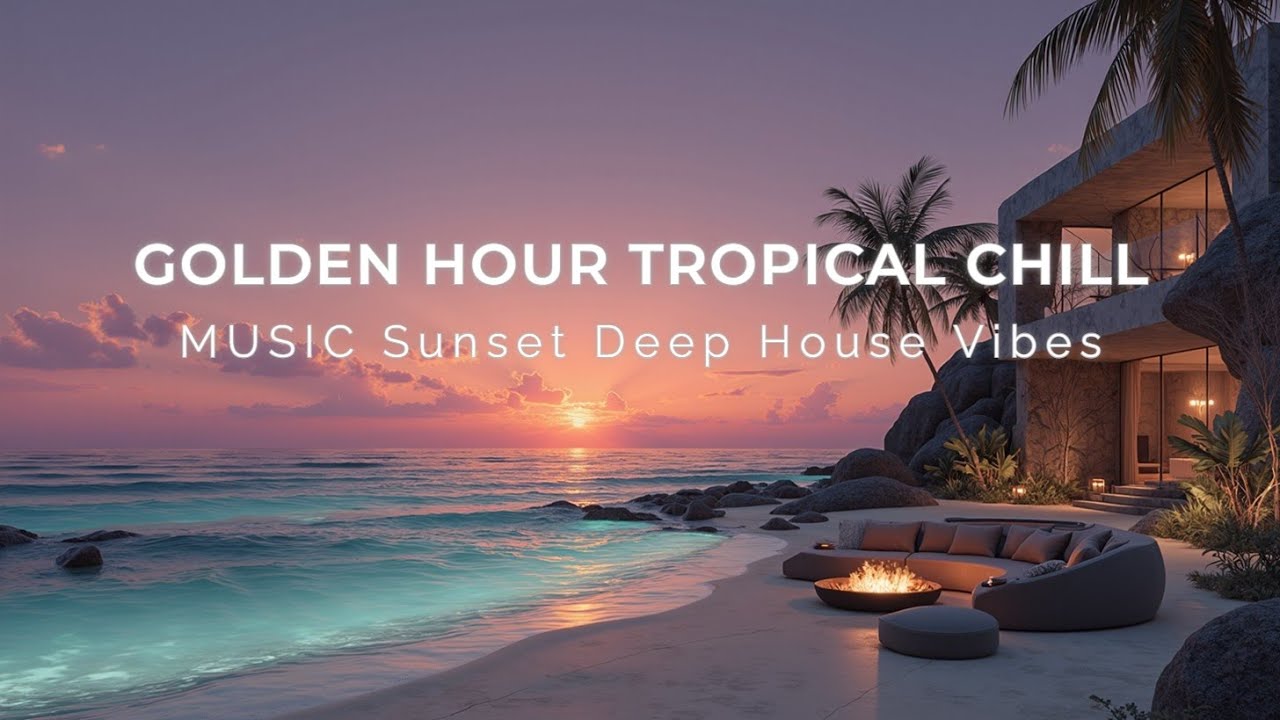 Chillout Deep House Sunset Mix | Tropical Beach Vibes & Relaxing Music ...