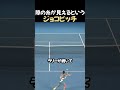 ノバク・ジョコビッチは隙の糸が見える
