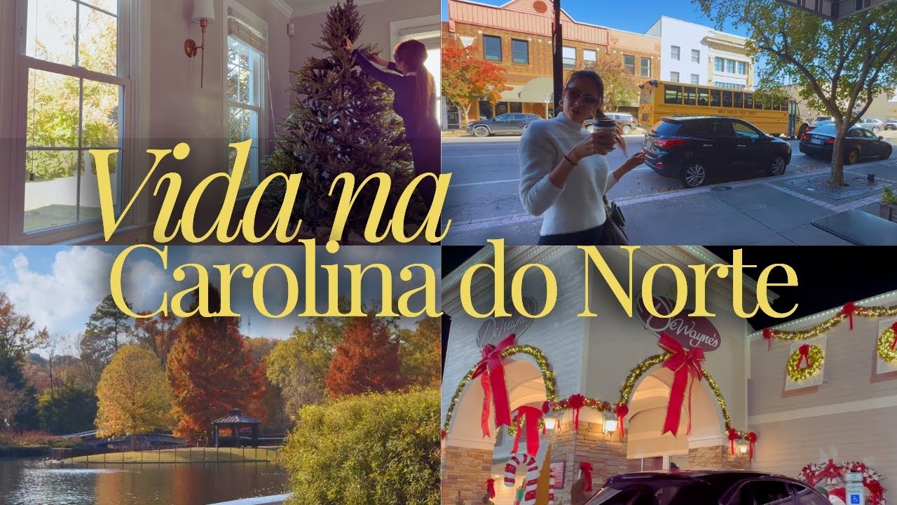 ROTINA MORANDO EM RALEIGH NORTH CAROLINA | Vivendo o Sonho Americano nessa cidade linda! - Vlog