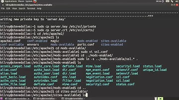 LINUX Security 03 15 SSLTLS And Apache .