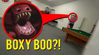 if you see BOXY BOO stalking you inside your house, lock him in and HIDE!! (SCARY)