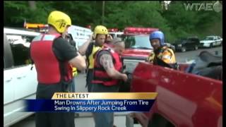 Man drowns in Slippery Rock Creek