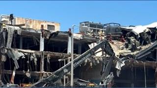 Demo continues on former Commercial Appeal building