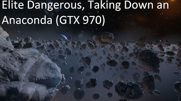 Elite Dangerous Taking Down an Anaconda (GTX 970)