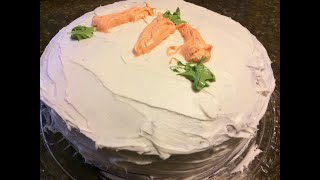 Welcome to bonita's kitchen! today we will be making carrot cake with
cream cheese frosting, made butter, carrots, pineapples, apple sauce
and so much m...