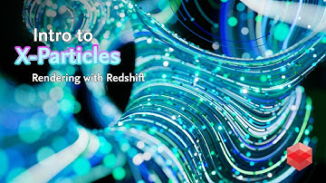 Rendering X-Particles Basics (Redshift)
