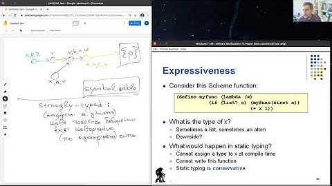 Semantic analysis/type checking