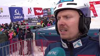 Henrik Kristoffersen Gurgl Slalom Interview