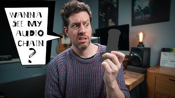 How To Make A Cheap Microphone Sound Expensive (and my audio chain of the gods!)