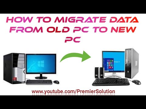 how to migrate your data from an old computer to a new one