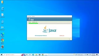 Install Java Runtime Environment in Windows 10