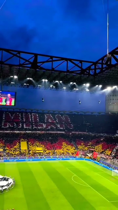 Battle Choreo Derby Della Madonnina in Champions League #milaninter#acmilan#intermilan#milan#inter