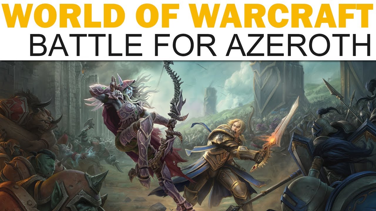 World of WarCraft: Battle for Azeroth Catch-Up - Part 1 (Livestream / Playthrough)