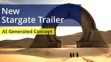 New Stargate Trailer Movie/Mini-series - AI generated concept.