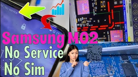 Samsung M02 No Service /M02 No Sim/M02 No Network Problem 100% Solution 🔥
