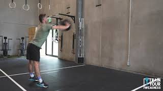 Wall Ball Tosses without Squat