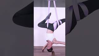 Quick Aerial Hammock Trick for Beginners - Aerial Yoga Trick #shorts