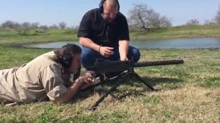 M1919 Full Auto Machine Gun Shoot! Timing is Everything