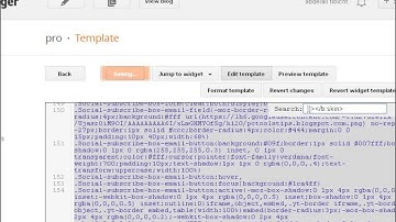 Add New Social/Email Subscription Box Widget For Blogger