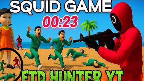 Squid Game🔥 K-Sniper Challenge 3D Android Gaming #shorts #shortslive