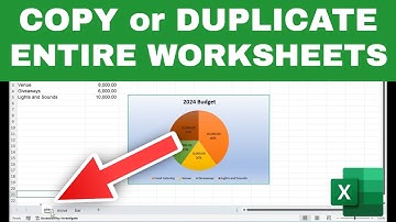 How to COPY an ENTIRE WORKSHEET Multiple Times in Excel (Easy Method!)