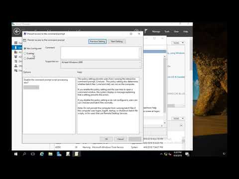 Creating and Linking GPOs in Server 2016