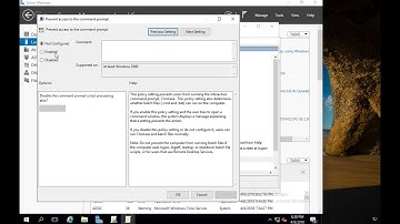 Creating and Linking GPOs in Server 2016