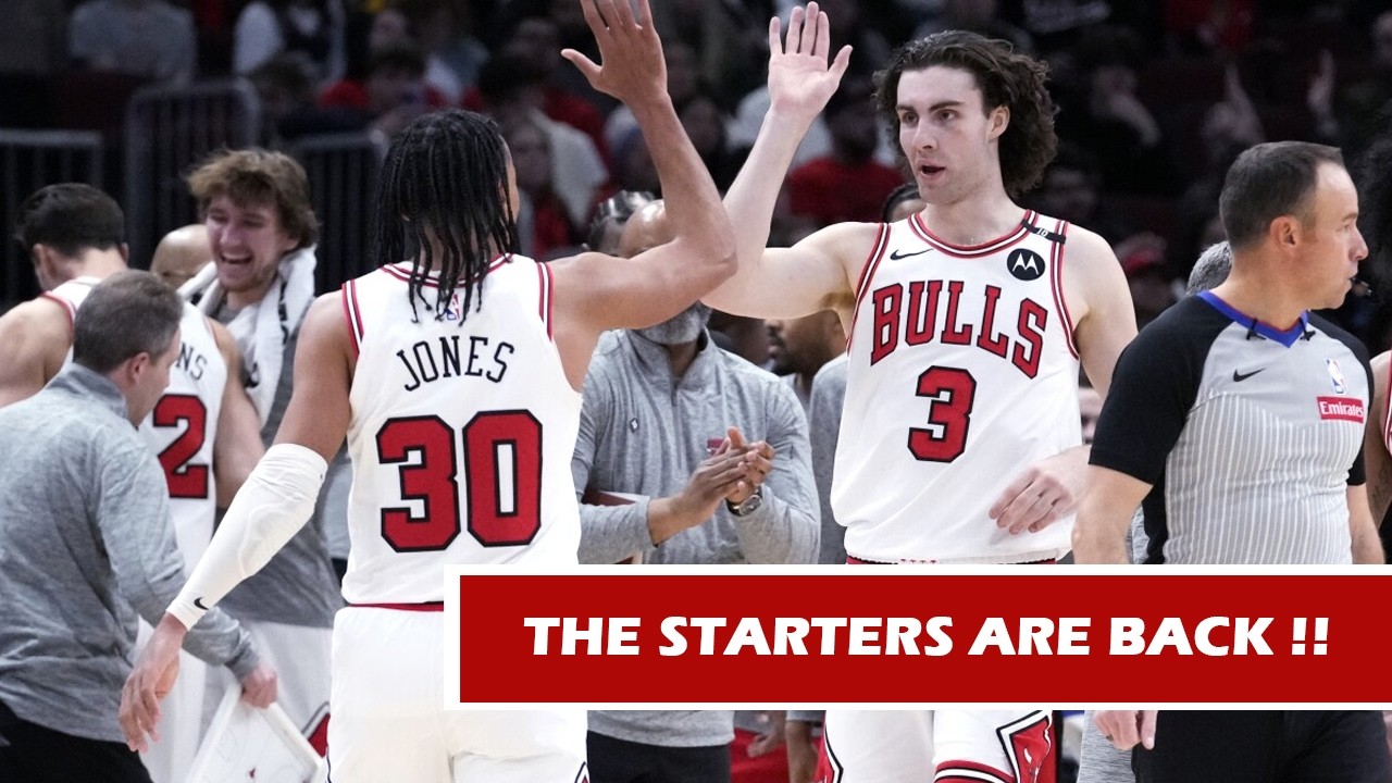 The Bulls starters are back