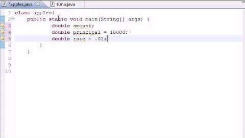 Java Programming Tutorial   23   Compound Interest Program