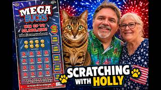 20 MEGA BUCKS Can Holly Find the BIG WIN Florida Lottery Scratch Off