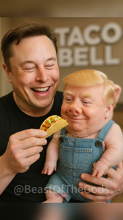 Elon & His Pig Buddy 🚗🐖