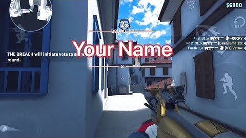 “Your Name👀” | Critical Ops |