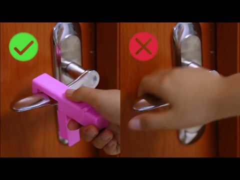 Portable Protect Open Door Elevator Handle Disinfection and Anti-epidemic Tool