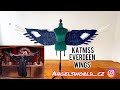 Katniss everdeen (hunger games) cosplay wings/křídla - předváděcí video