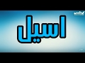 معنى اسم اسيل