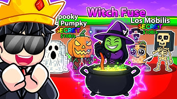 I Got SECRET BRAINROTS Using WITCH FUSE in Steal a Brainrot Roblox