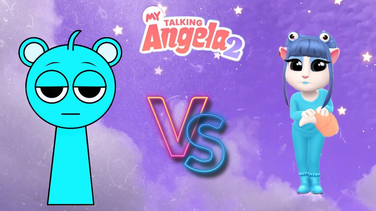 Sprunki sky blue Vs Angela 2 Ultimate Cosplay Glow-Up Battle!