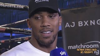 ANTHONY JOSHUA VS ALEXANDER POVETKIN - SEPTEMBER 2018?!!!