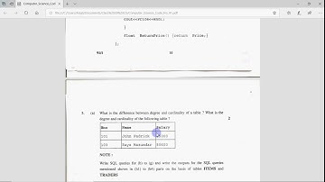 CBSE BOARD EXAMINATION CLASS 12 COMPUTER SCIENCE - Paper Pattern and Marking Scheme