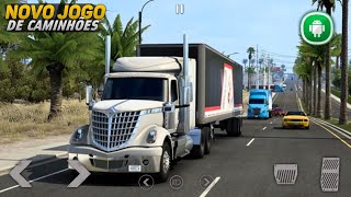 SAIU!! NOVO JOGO DE CAMINHÕES PARA ANDROID - Truck Simulator Pro Usa screenshot 5