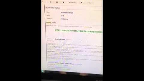 How to Unlock the Blackberry Q10 from Vodafone UK by Unlock Code, from Cellunlocker.net