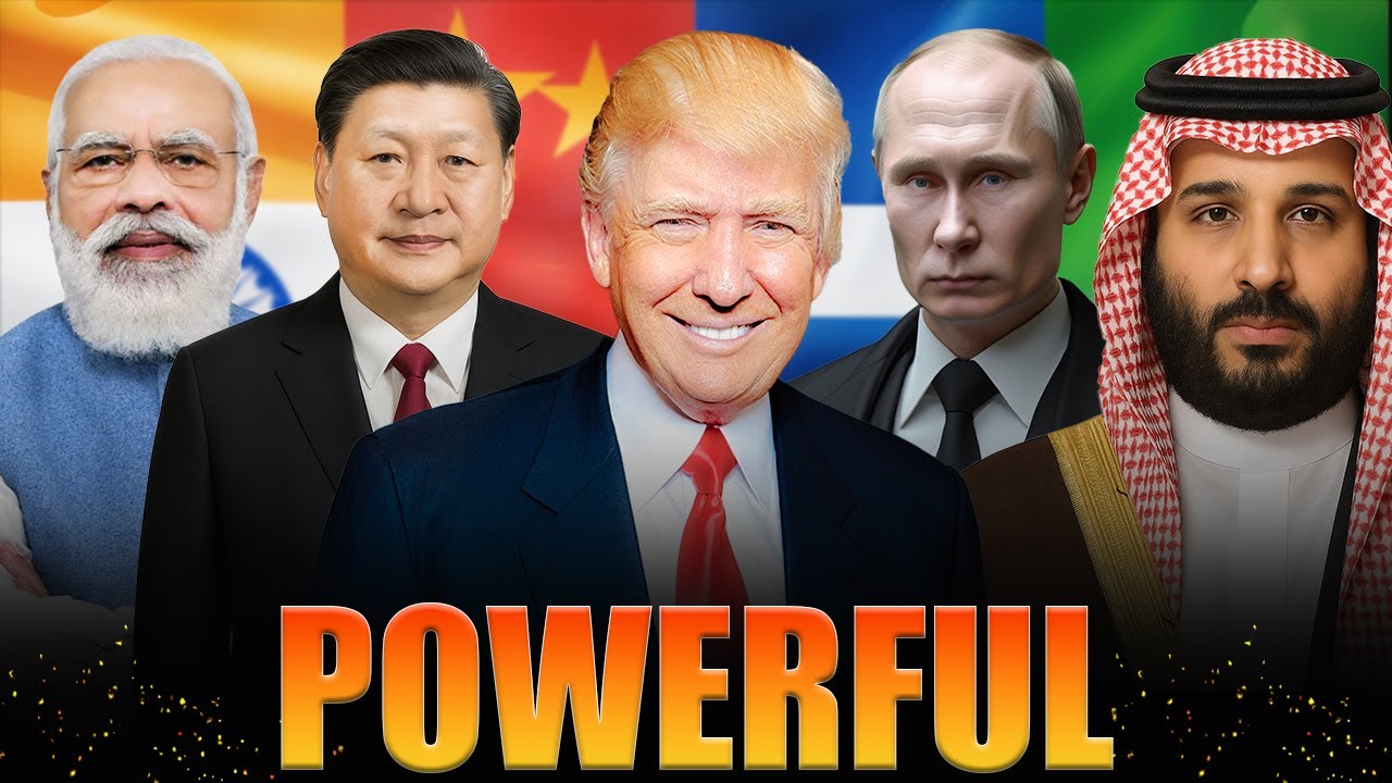 Top 5 Most Powerful Leaders۔🎯 in the World – 2025