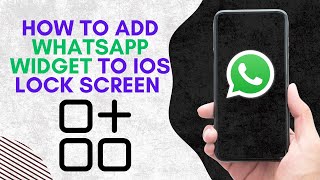 How to Add WhatsApp Widget to IOS Lock Screen IN 2025! screenshot 3
