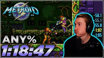 [PB] Metroid Fusion Any% in 1:18:47