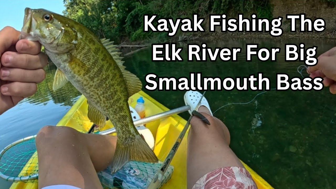 Kayaking Down The Elk River For Big Smallmouth Bass