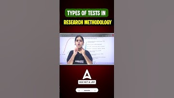 Types of Tests in Research Methodology | UGC NET SOCIOLOGY #ugcnetsociology #ugcnet #ugcnetdec2025