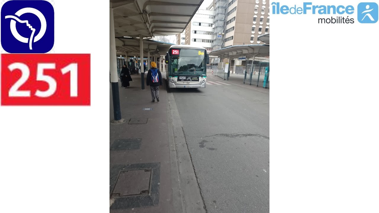 [RATP] Ligne 251 en GX337 Hybride / Line 251 by GX337 Hybrid / GX337 ...