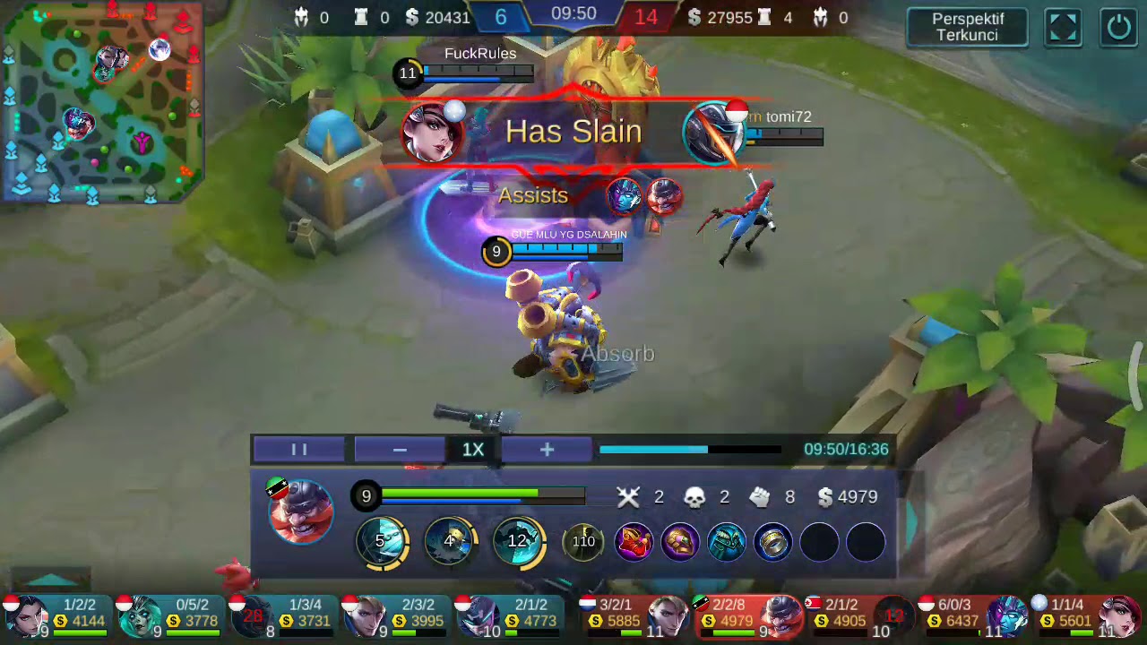 Frangko is back mobile legends - YouTube
